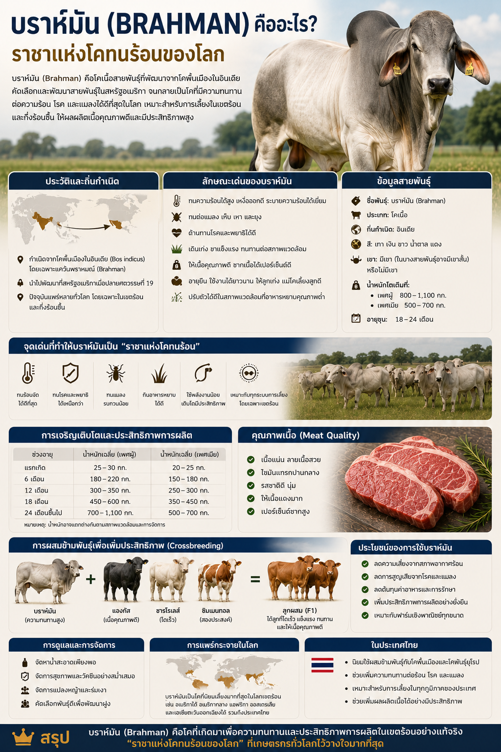 บราห์มัน (Brahman) คืออะไร? ราชาแห่งโคทนร้อนของโลก